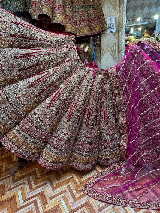 Preciosa lehenga rosa