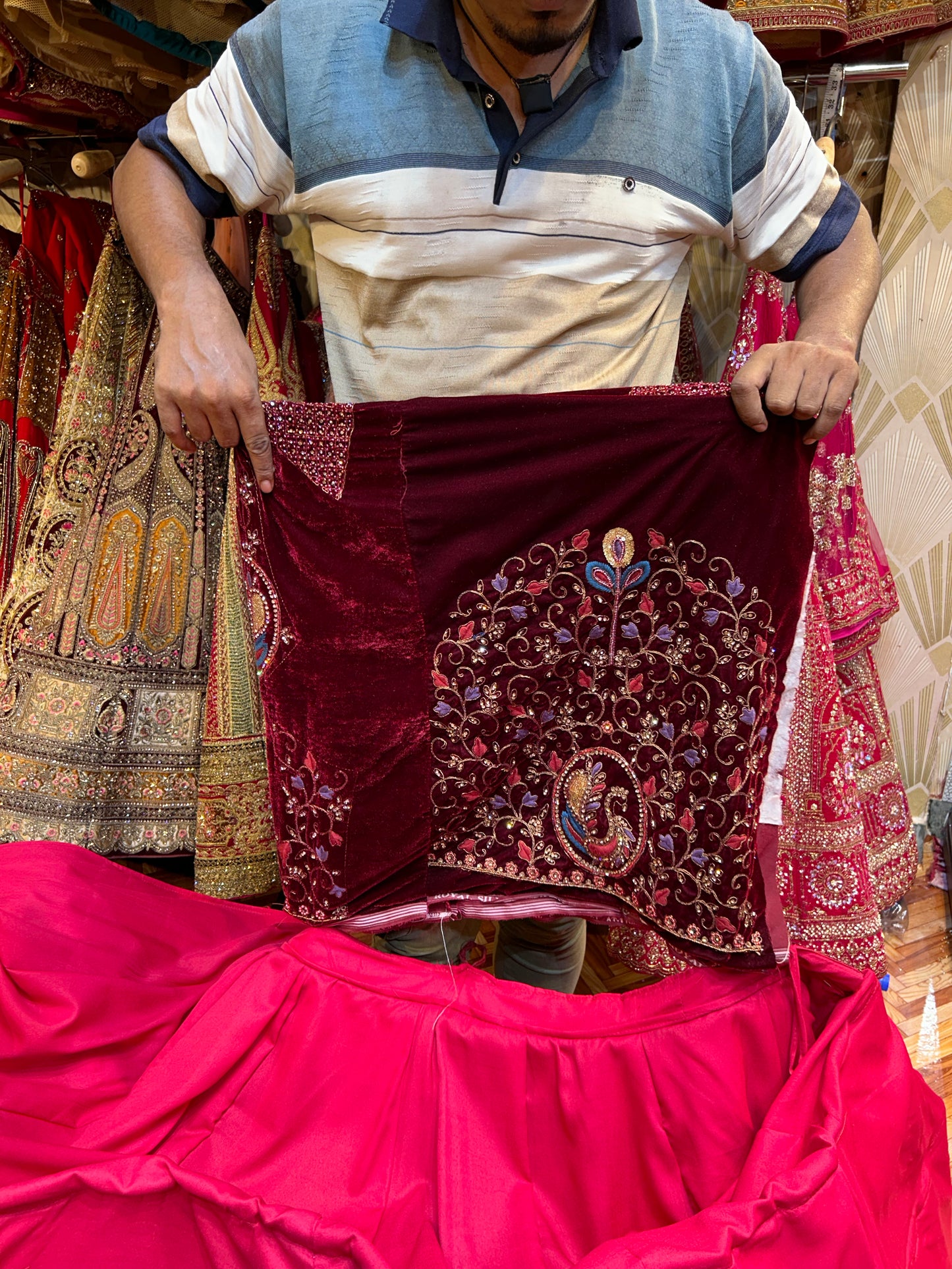 Amazing pink Lehenga 🥰