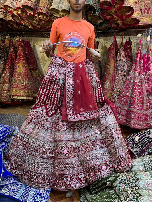 Designer  Red Lehenga 🥰