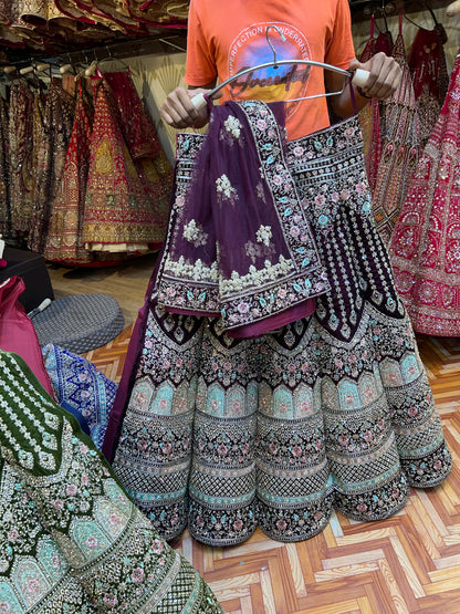 Gorgeous maroon Lehenga 🥰