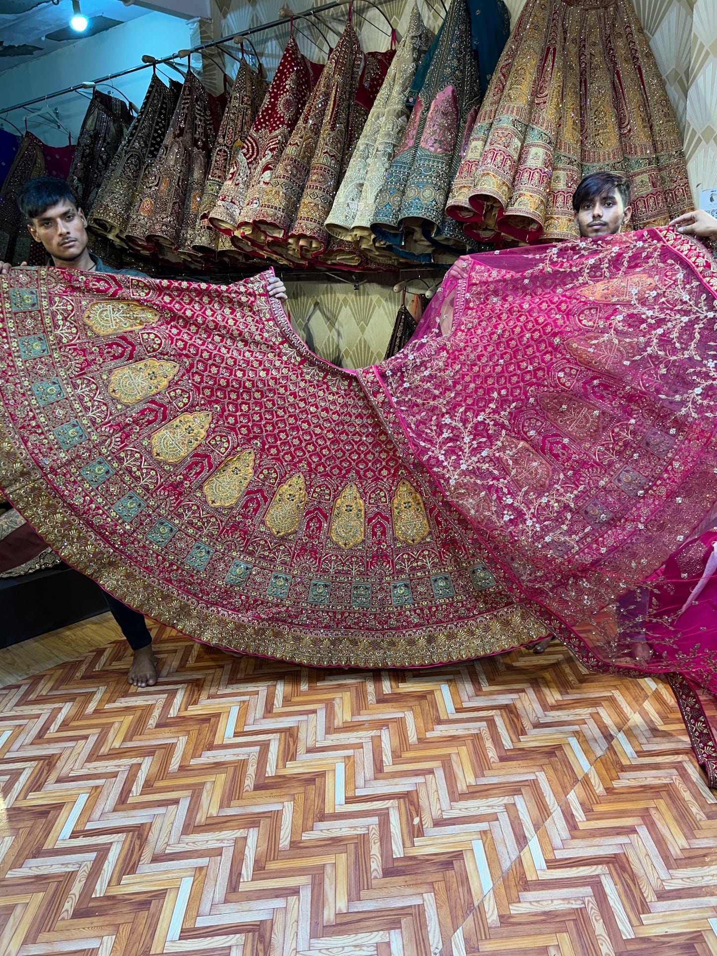 pink Lehenga