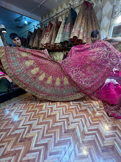 pink Lehenga