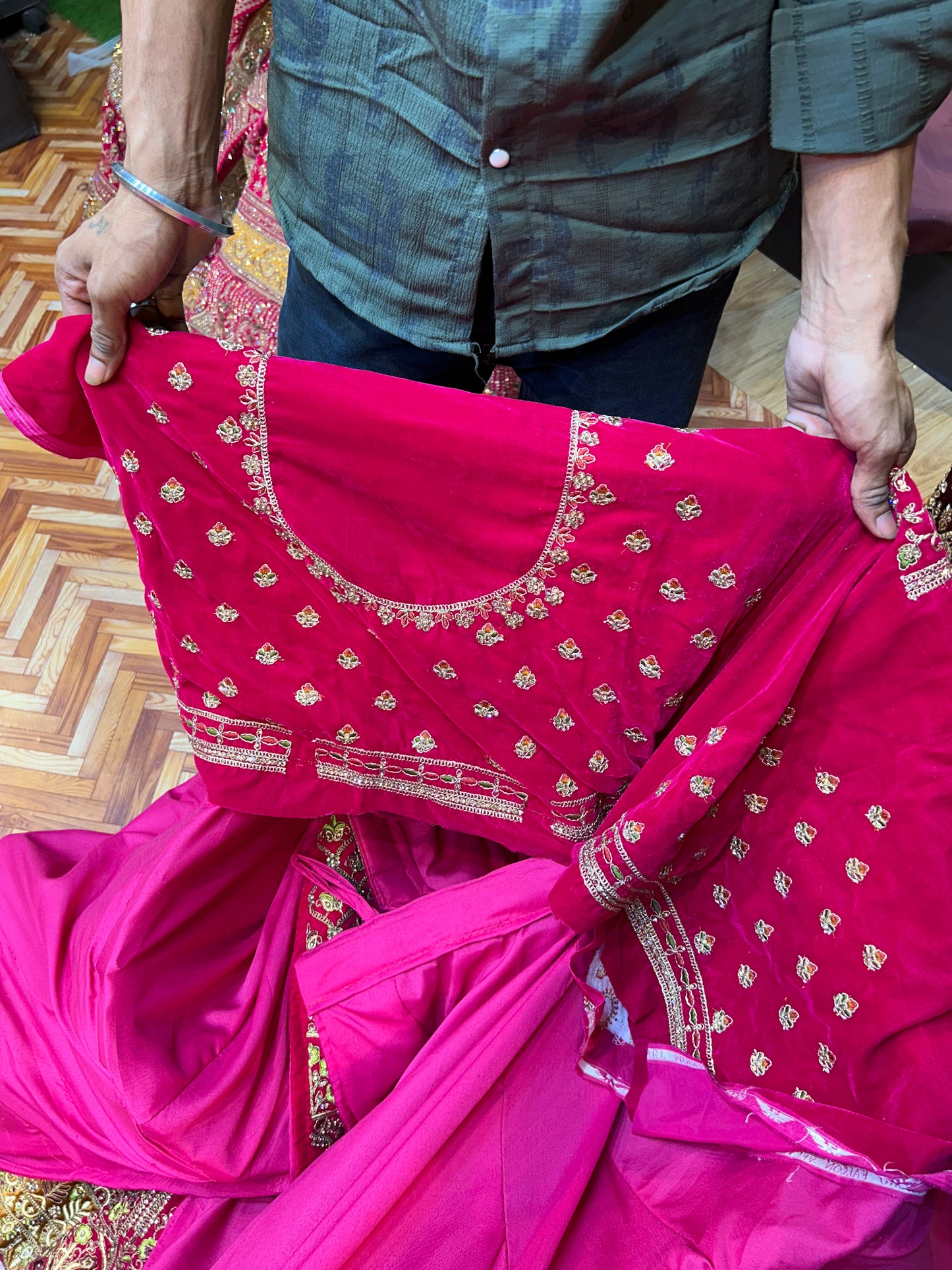 pink Lehenga