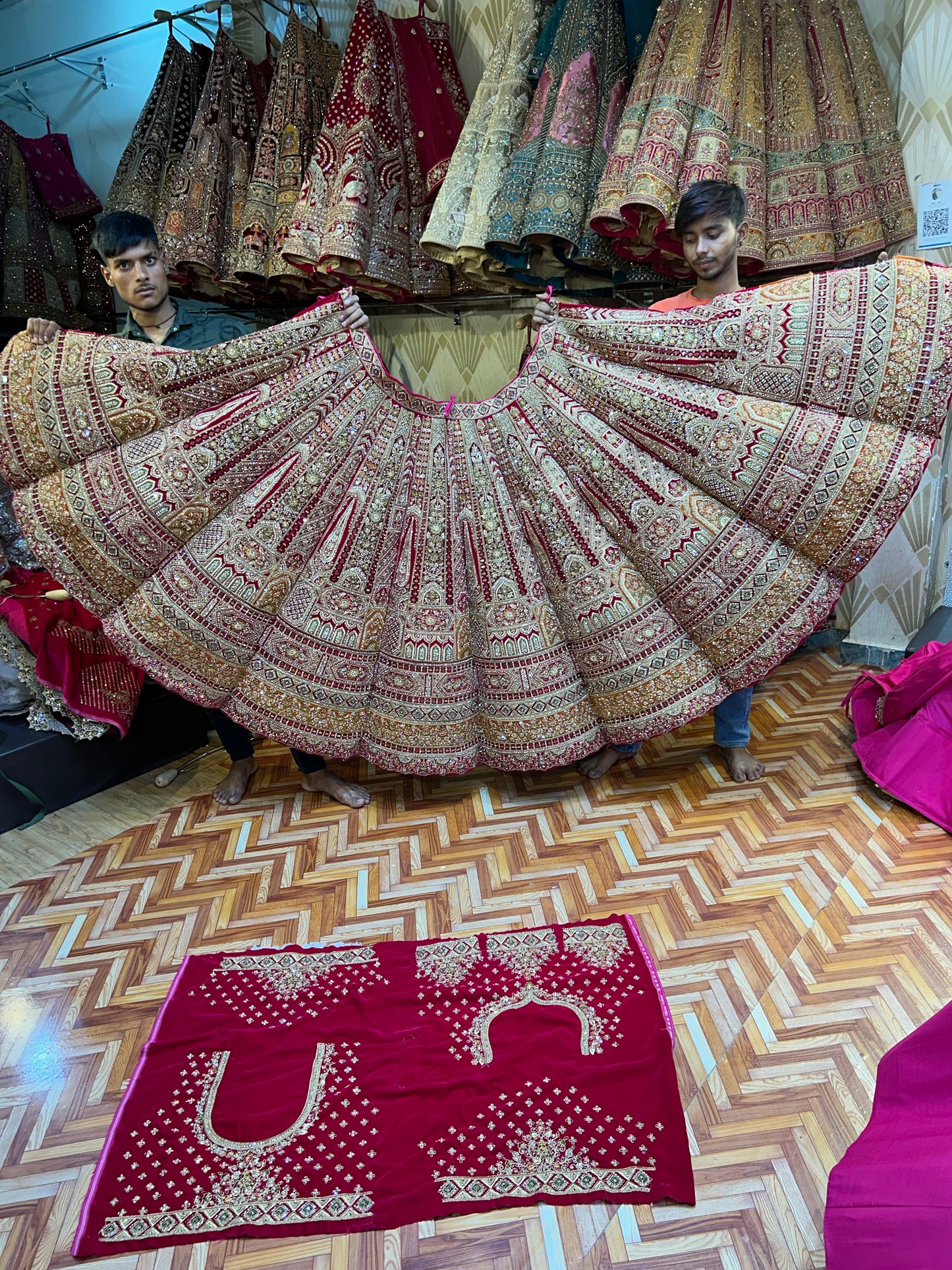 Majestic pink Lehenga 💖