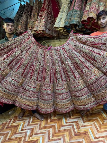 Majestic pink Lehenga 💖