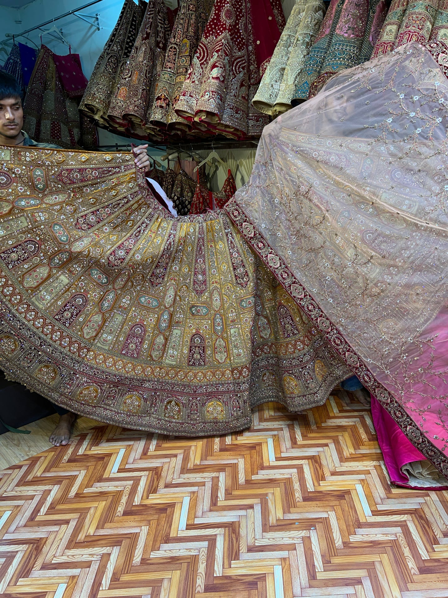 Lovely maroon Lehenga