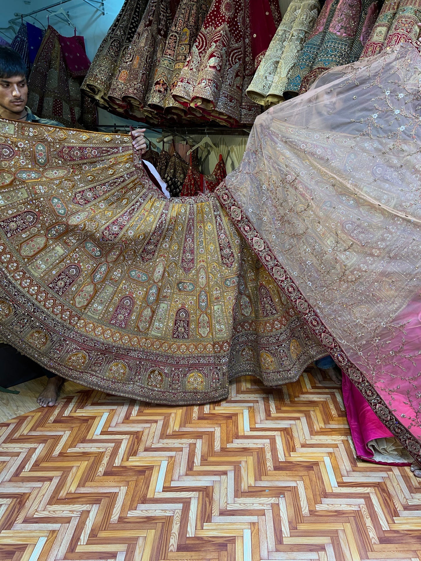 Lovely maroon Lehenga