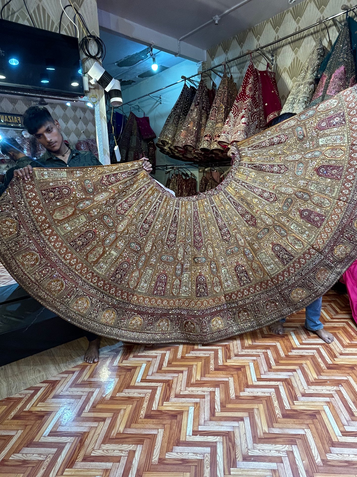 Lovely maroon Lehenga