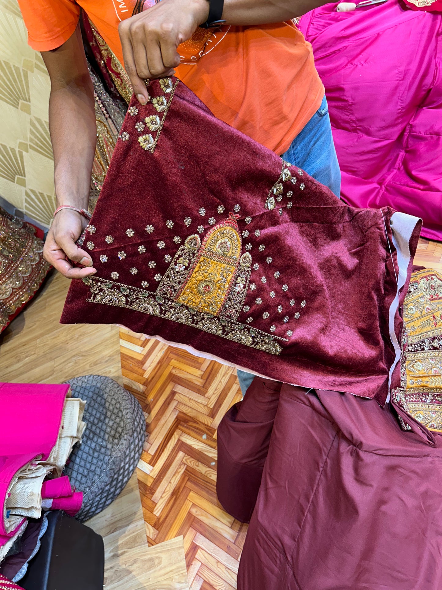 Lovely maroon Lehenga