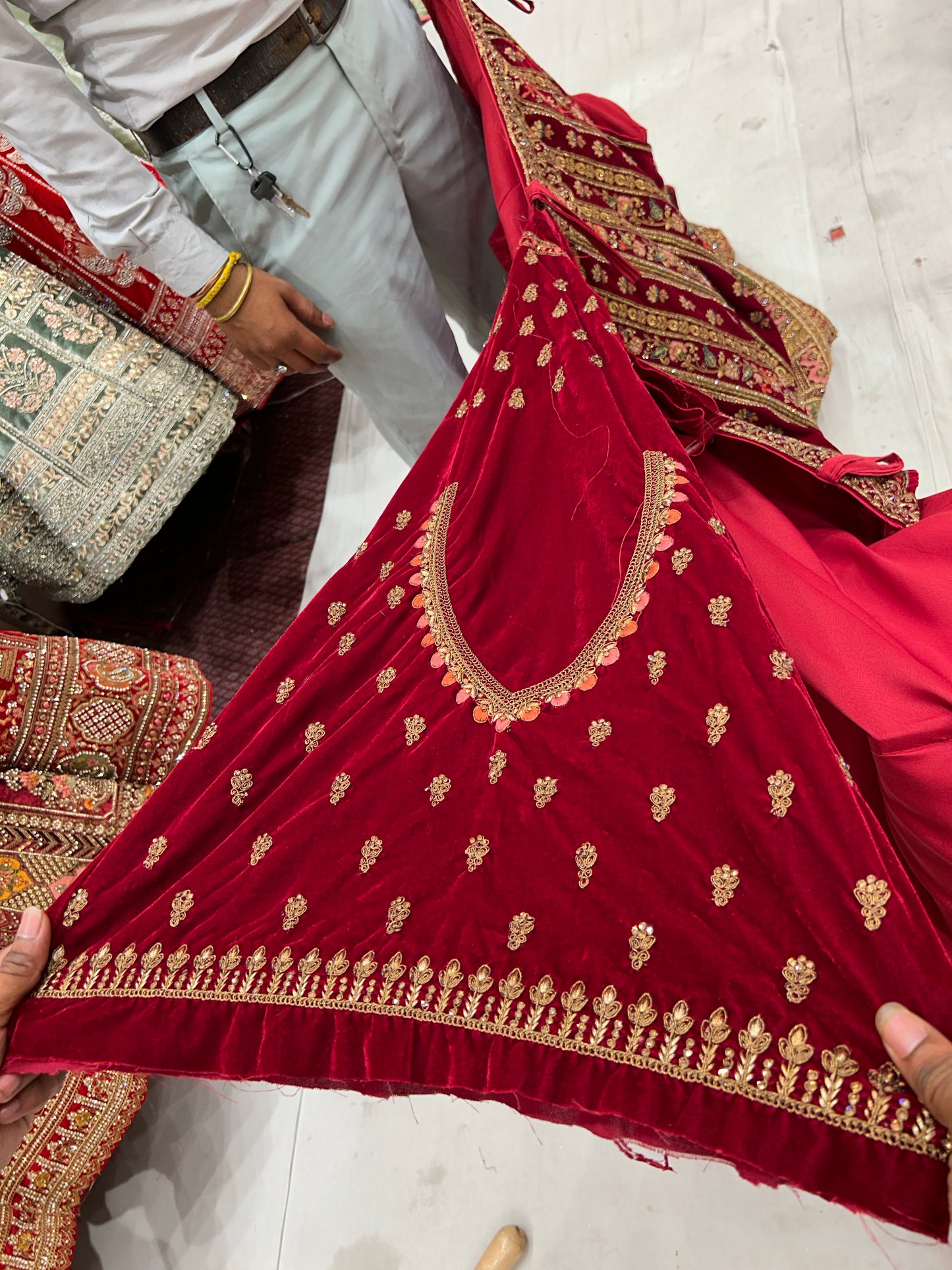 Gorgeous Red Lehenga  😍