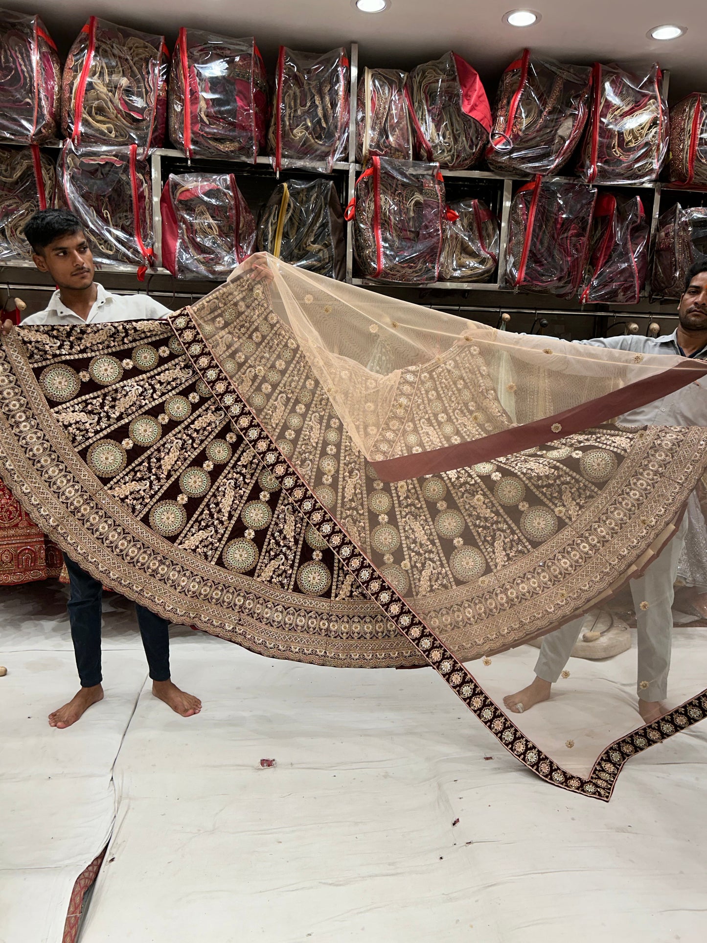 Amazing maroon Lehenga  �