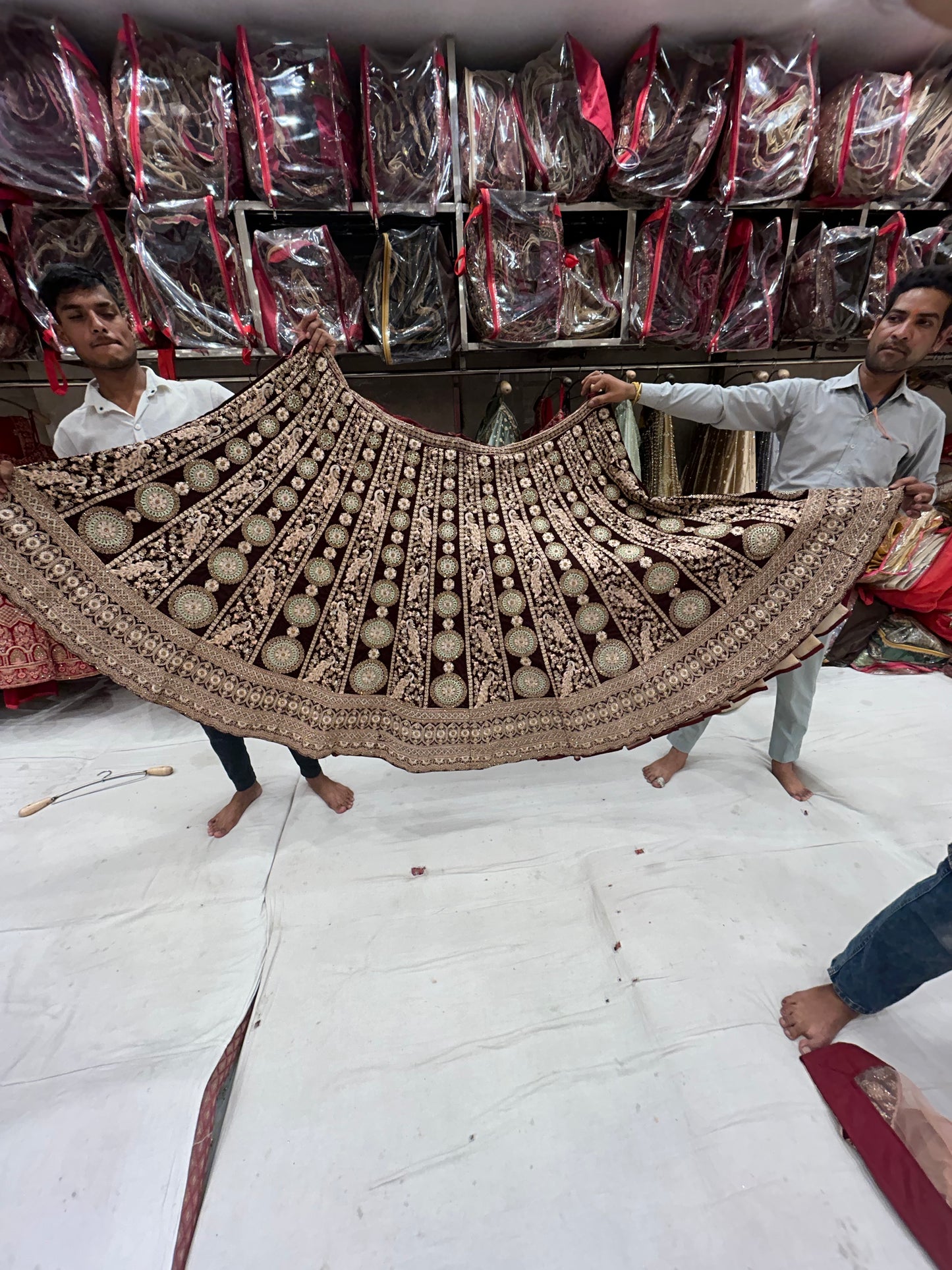 Amazing maroon Lehenga  😍