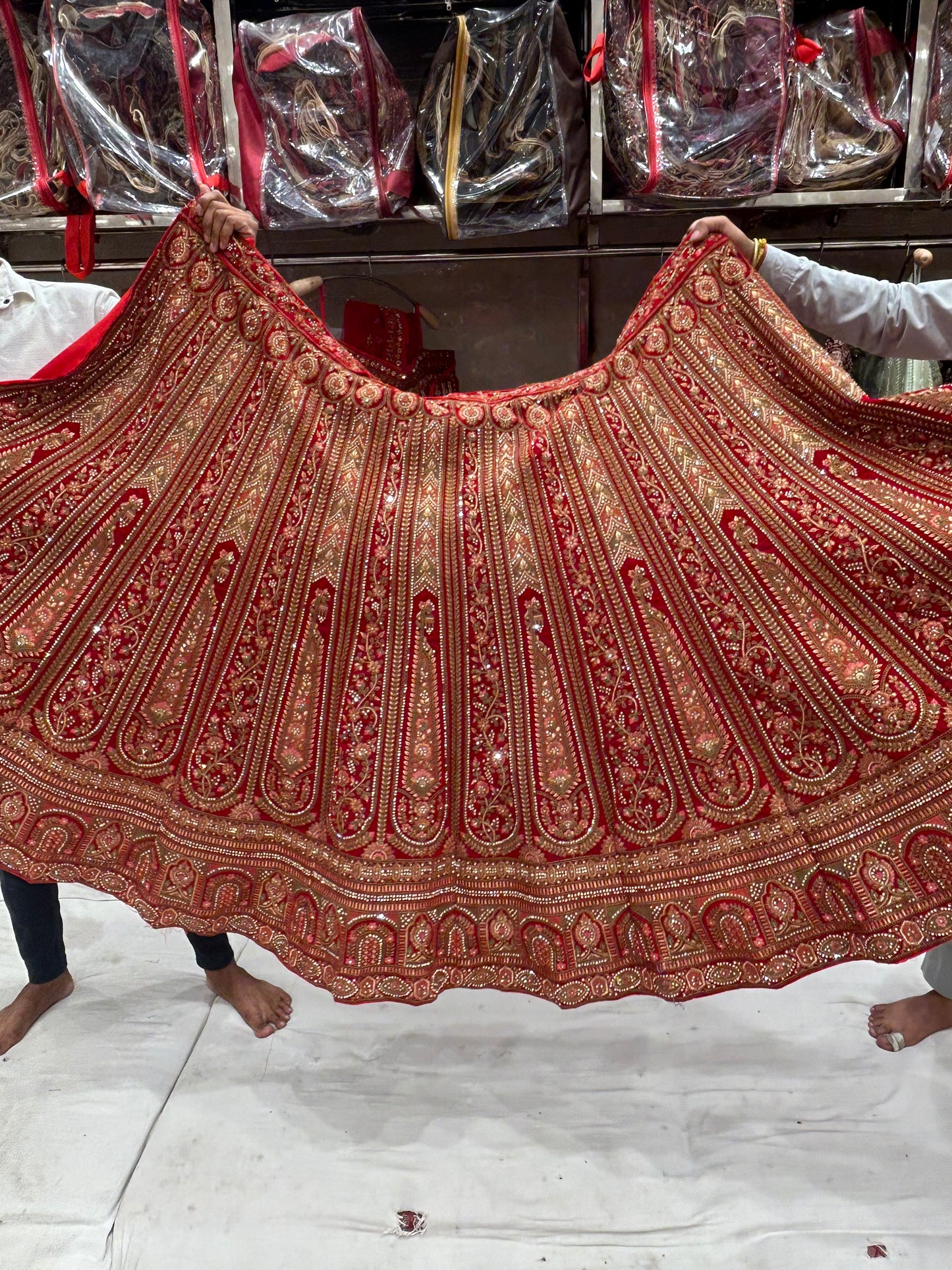 Awesome Red Lehenga  😍