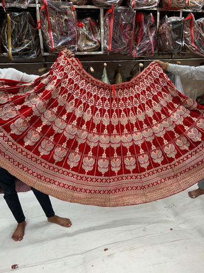 Designer Red Lehenga  ❤️