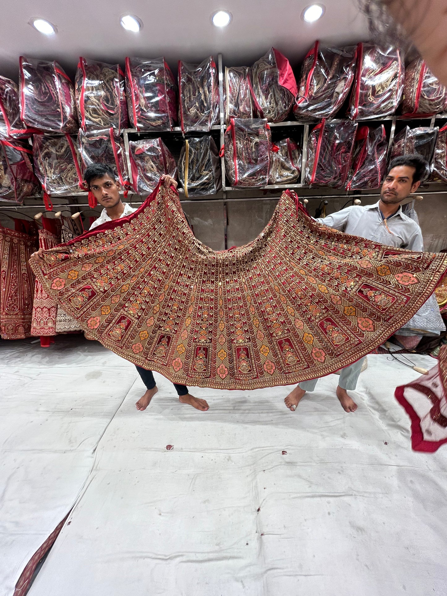 Fabulous Red Lehenga  ❤️