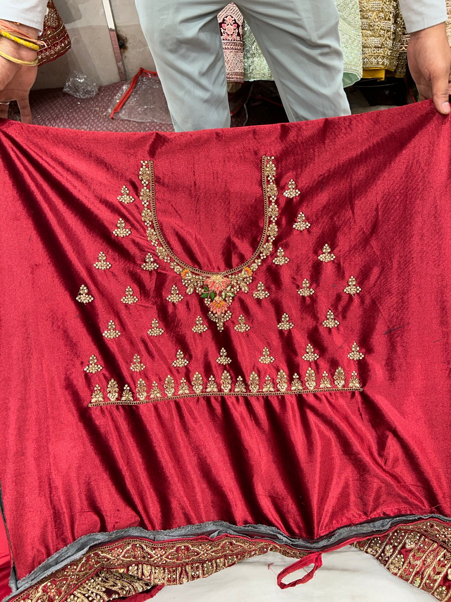 Fabulous Red Lehenga  ❤️