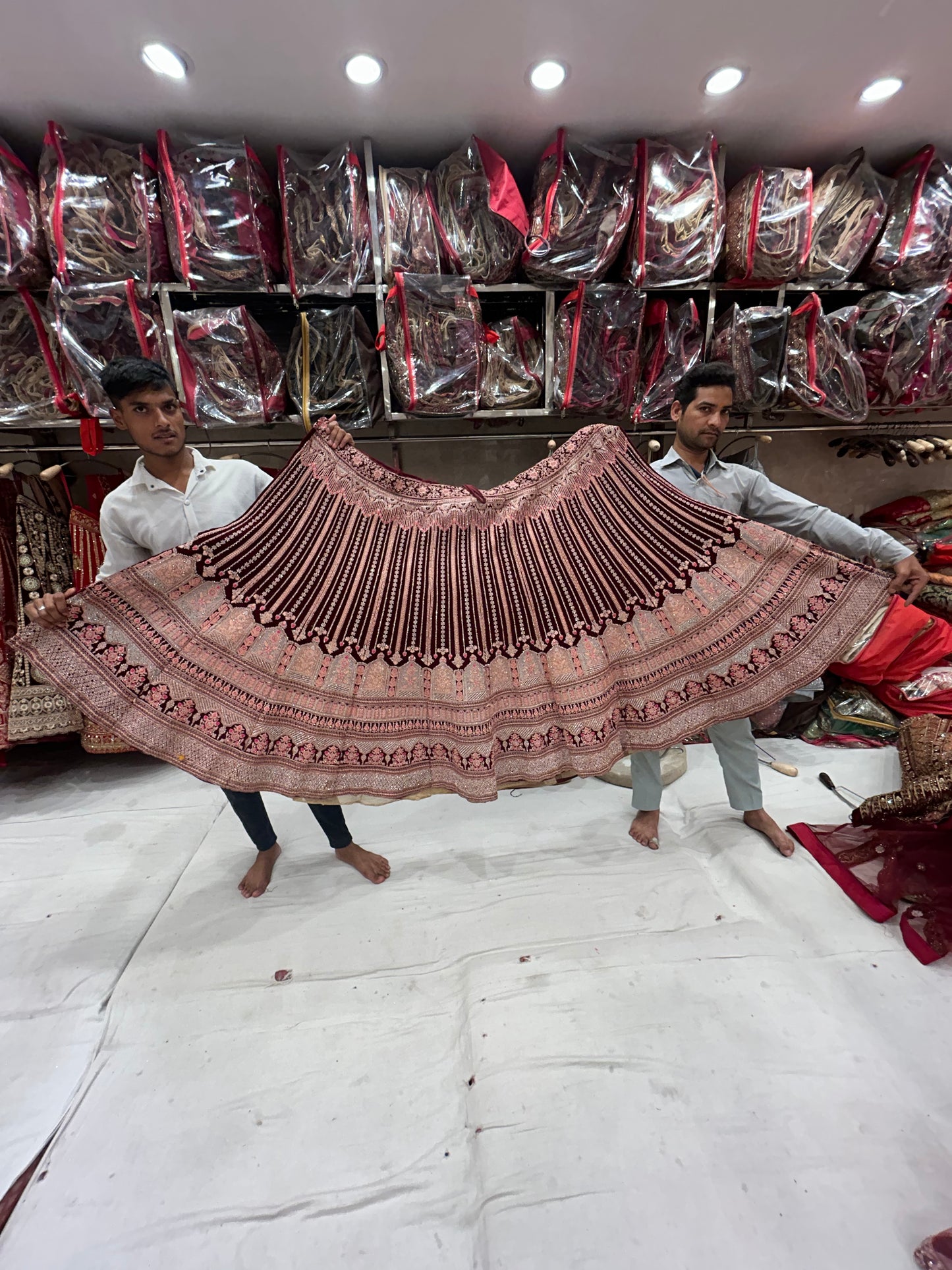 Fantastic maroon Lehenga  ❤️