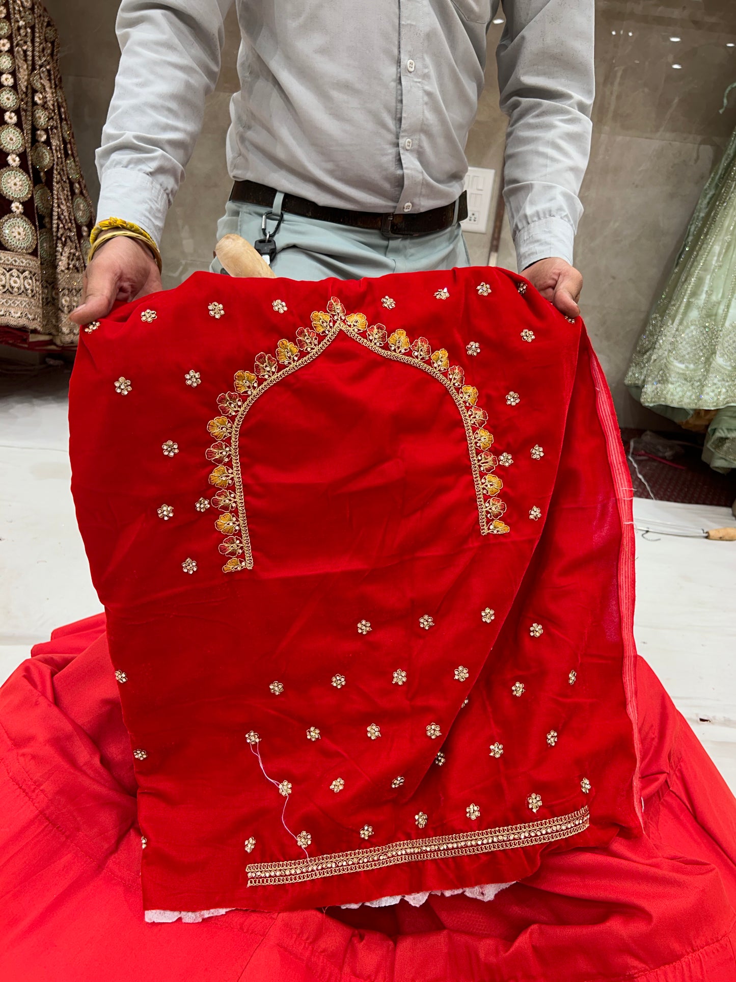 Fantastic Red Lehenga  ❤️