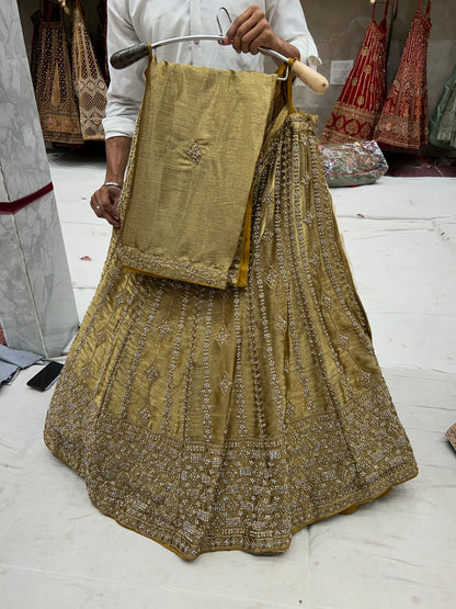 Majestic yellow Lehenga