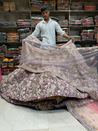 Awesome purple Lehenga