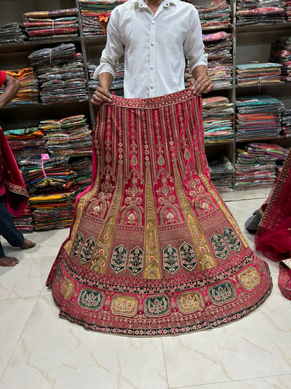 Awesome Red Lehenga