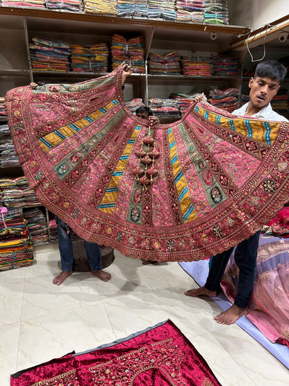 Majestic pink Lehenga