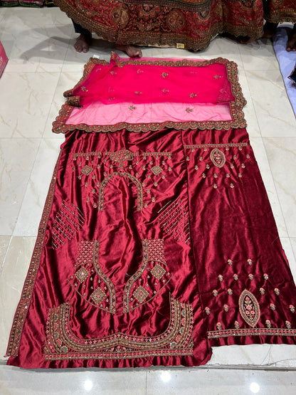 Majestic pink Lehenga