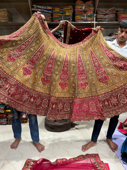 Stunning mustard Lehenga