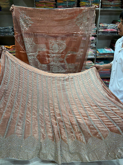 Gajab Orange Lehenga