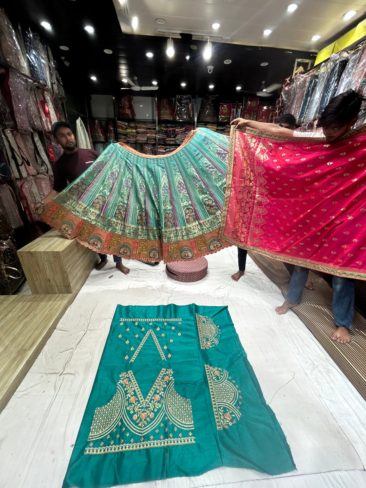 Stylish blue Lehenga