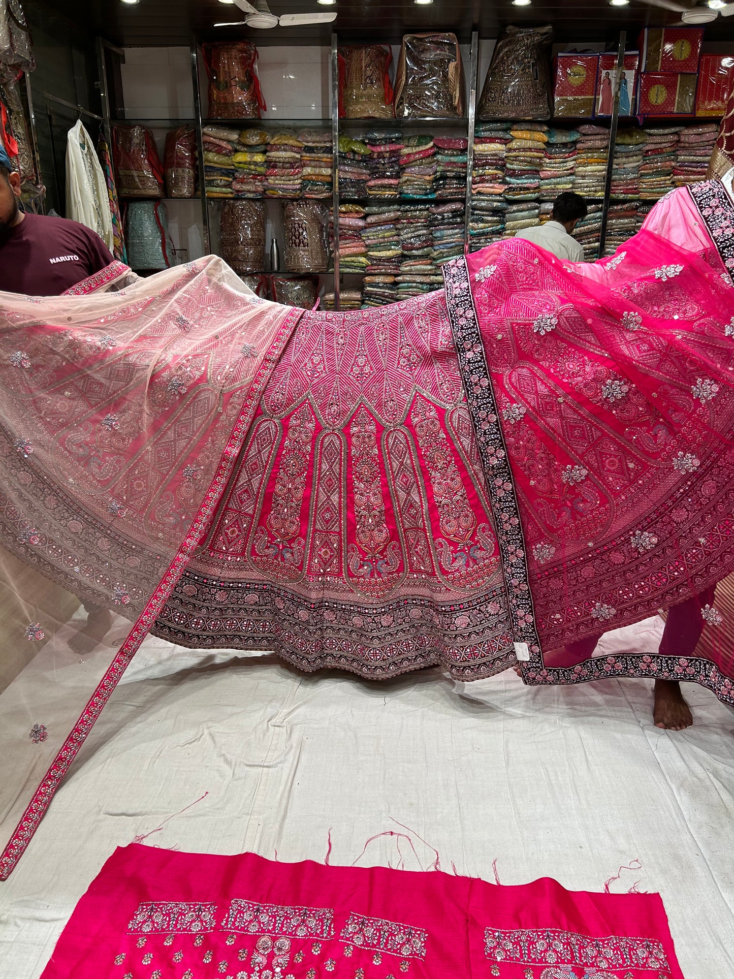 Astonishing pink Lehenga