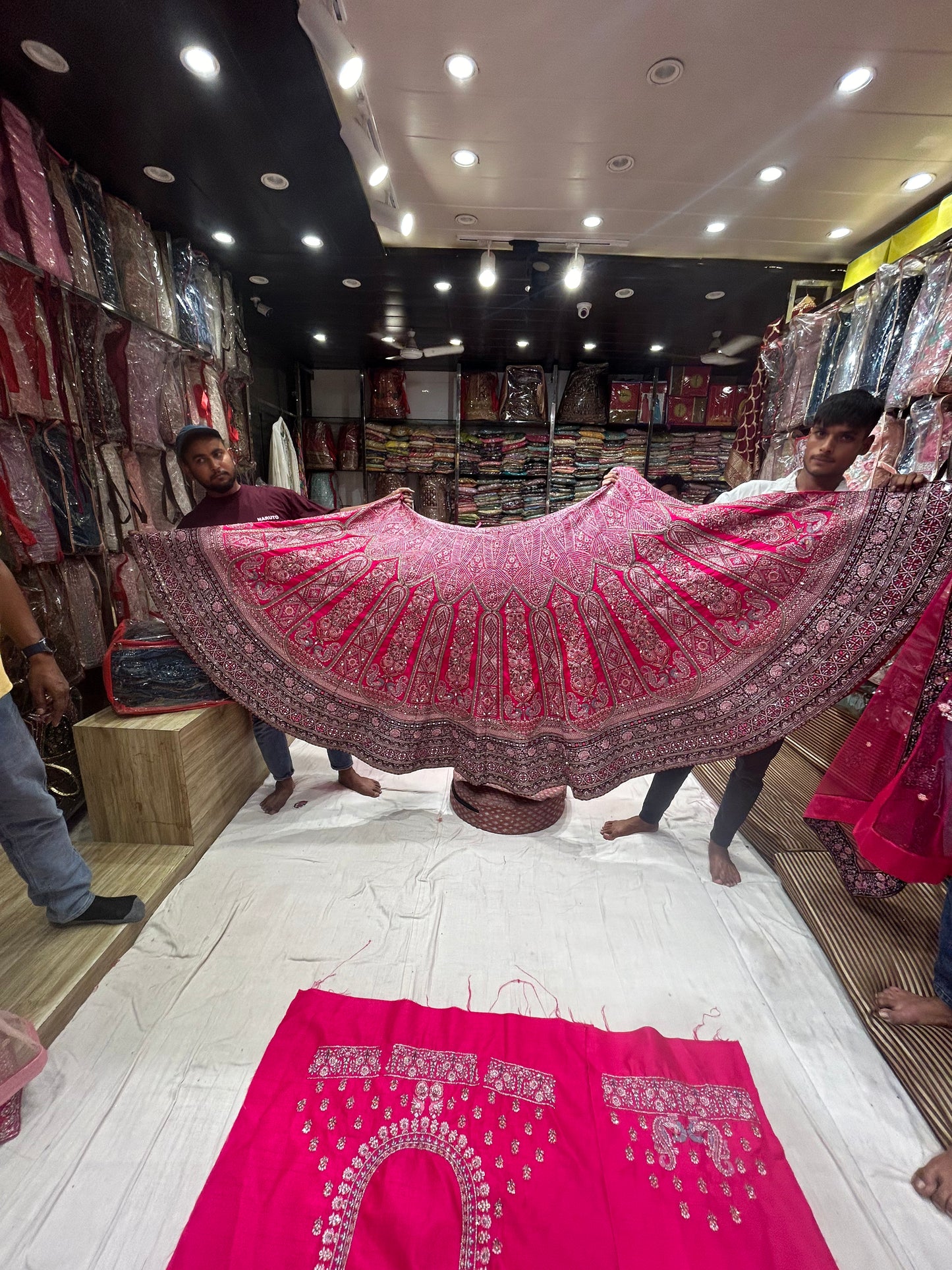 Astonishing pink Lehenga