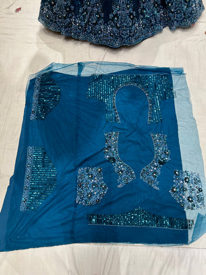 Gajab blue Lehenga