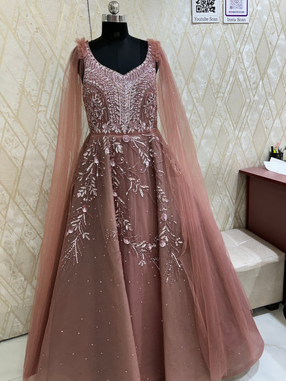 Awesome Onion pink Gown