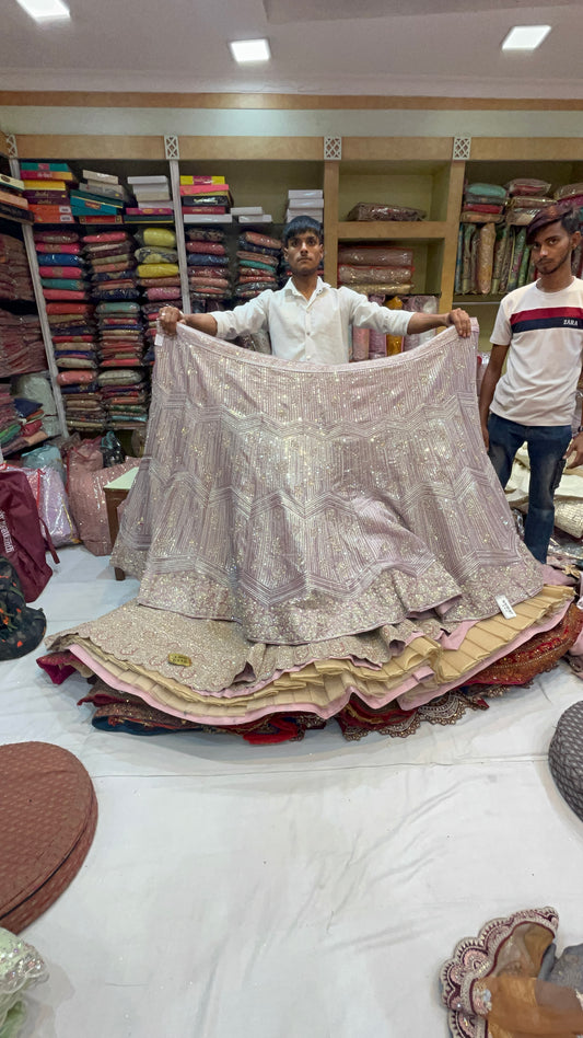 Preciosa lehenga rosa