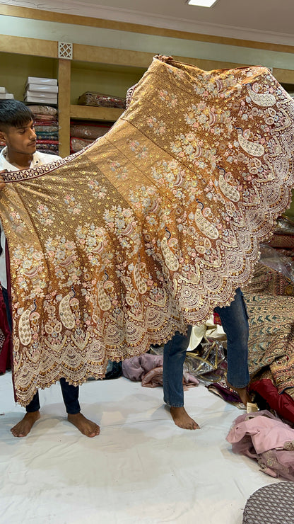 Gajab golden lehenga  🥰