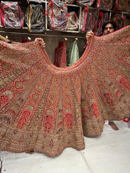 Beautiful heavy bridal lehenga