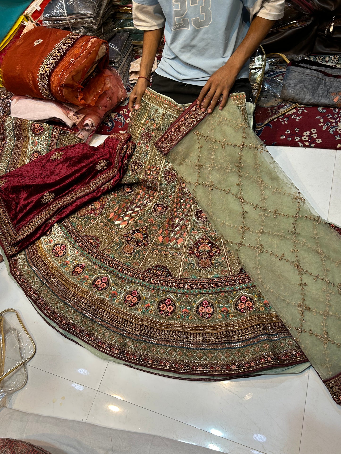 Fabulous bridal lehenga 😍