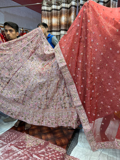 Tremendous pink lehenga