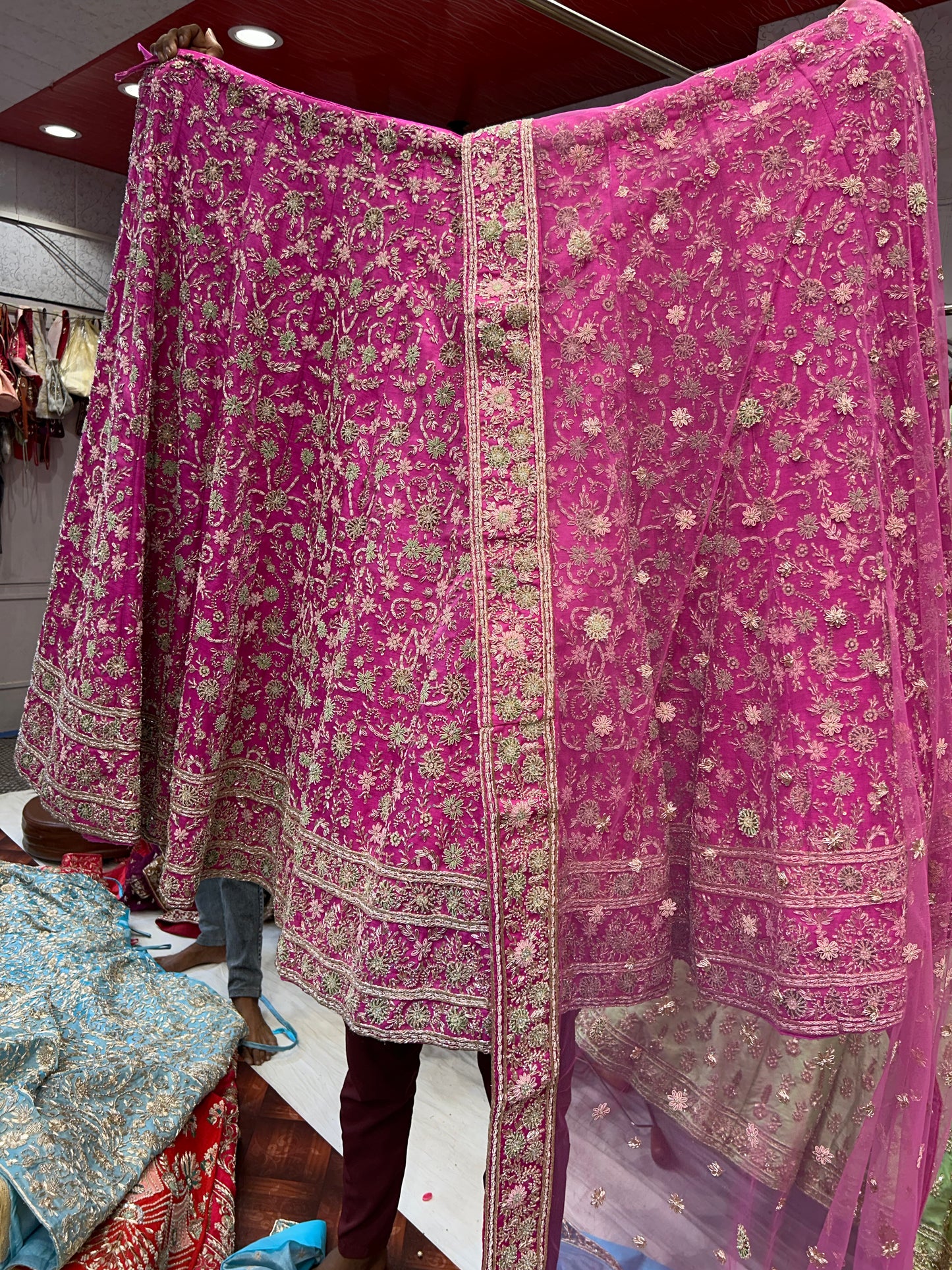 Pinkish Designer Lehenga