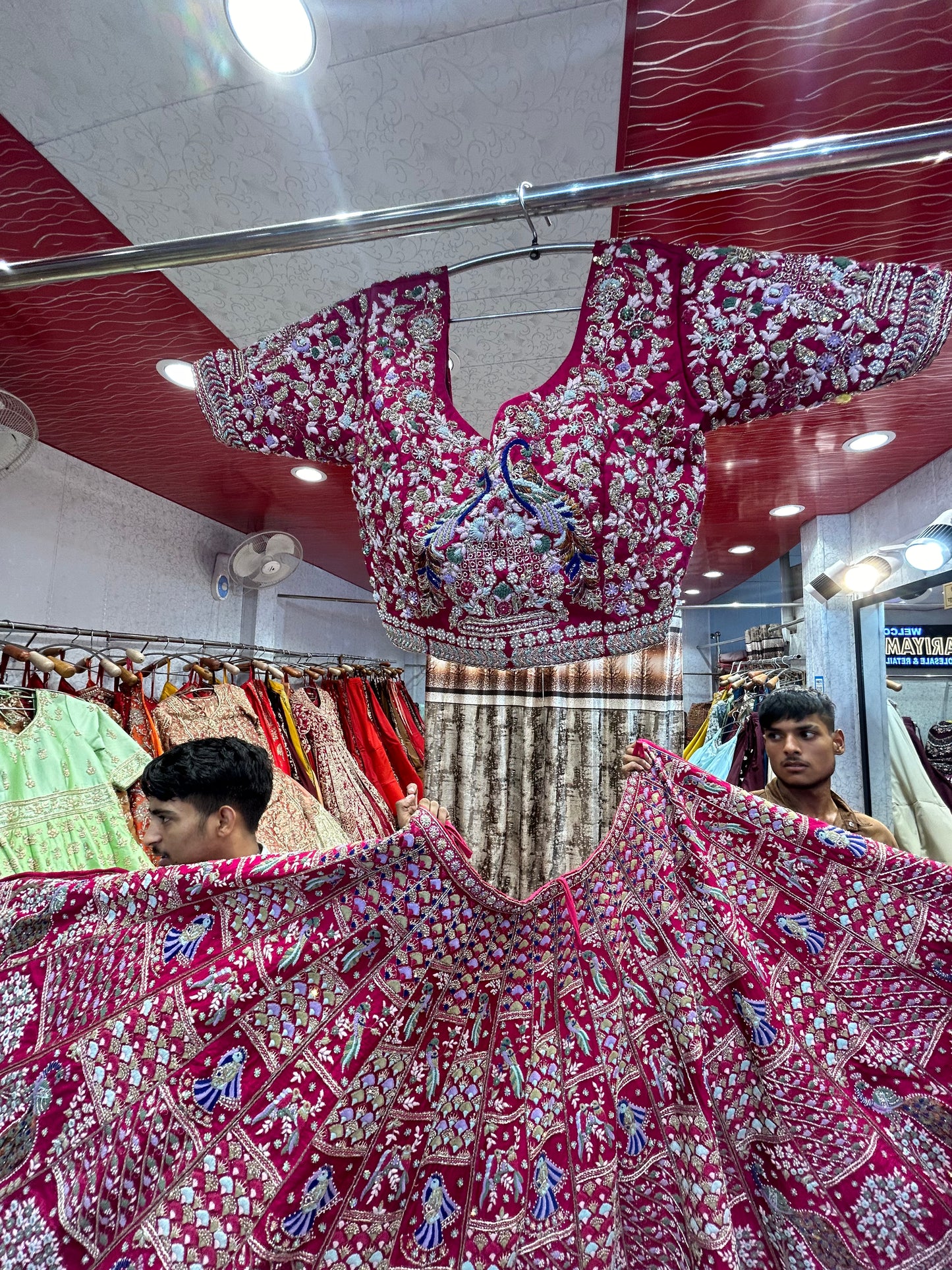 Peacock designer bridal Lehenga 💖