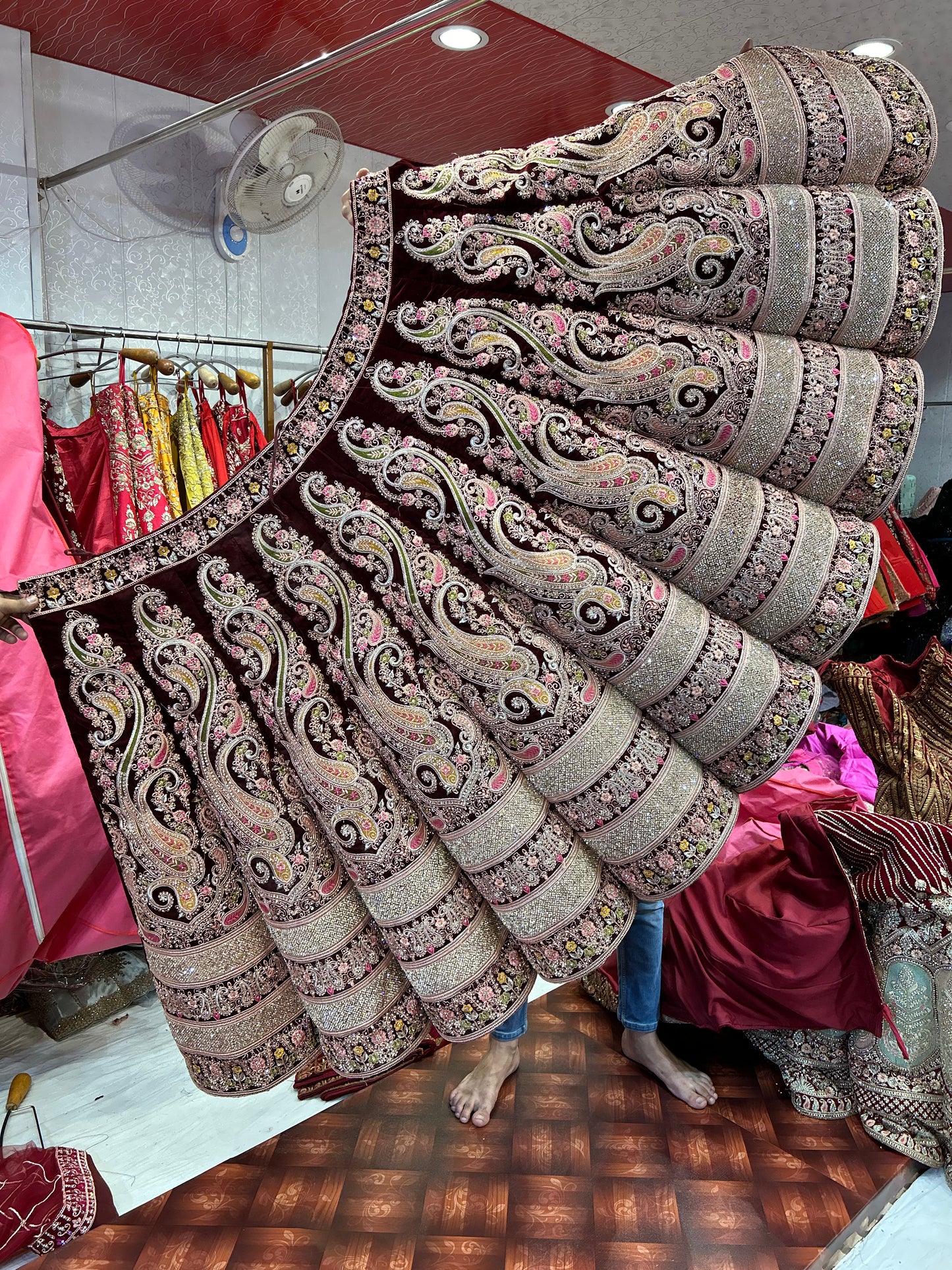 Peacock ball designer lehenga 😍