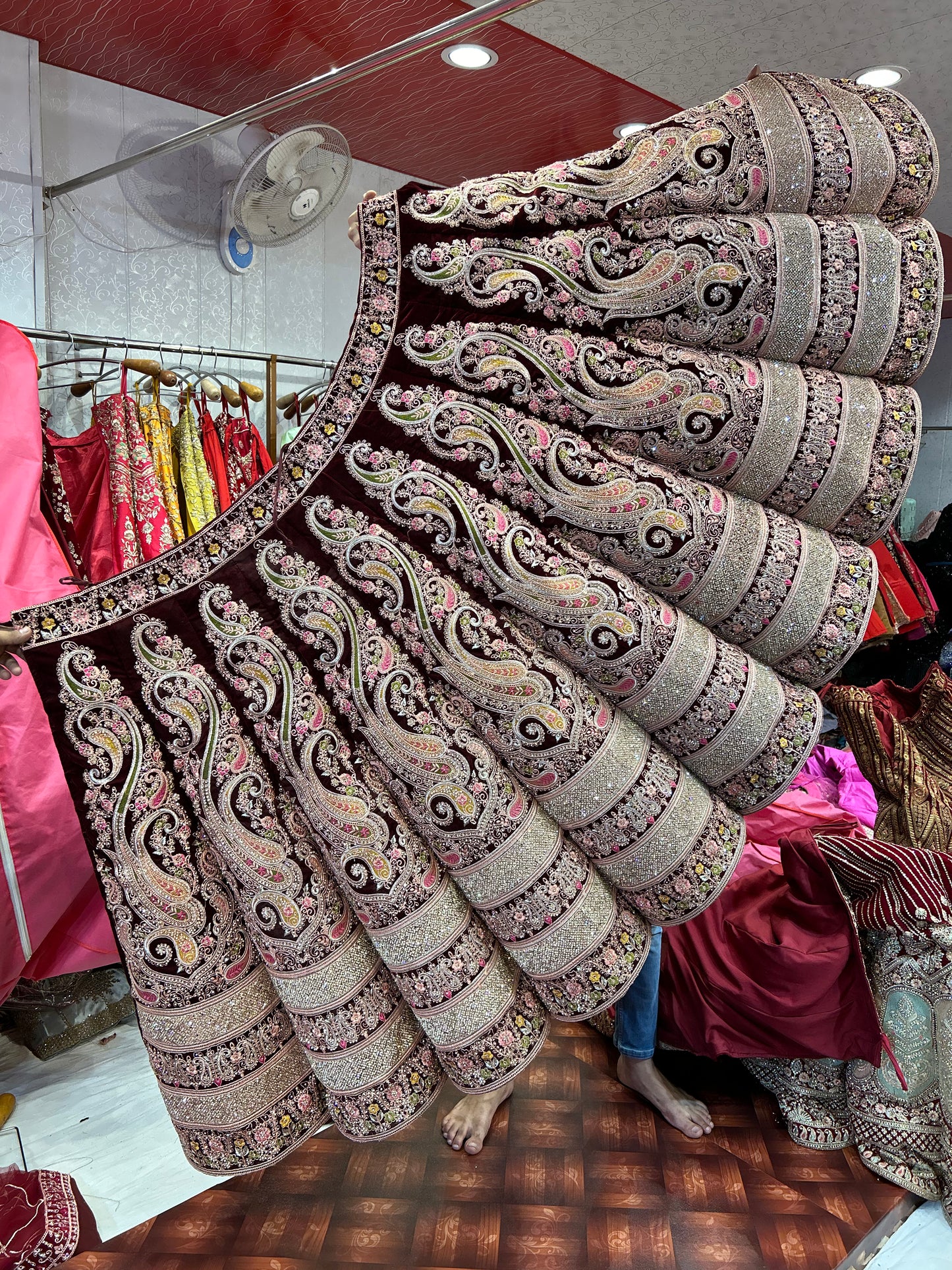 Peacock ball designer lehenga 😍