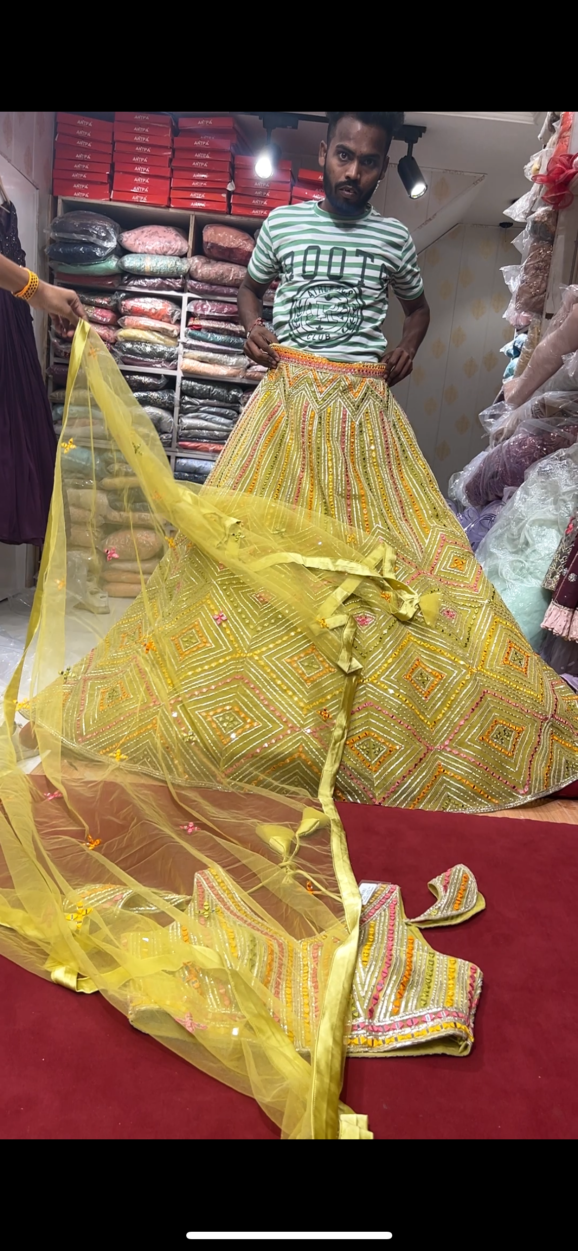 Haldi Mehendi LEHENGA