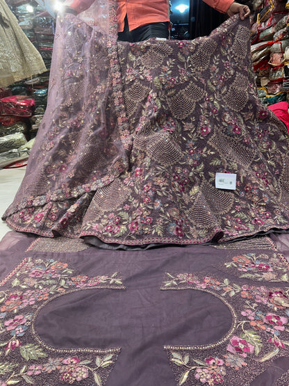 Wow superb Lehenga Purple violet