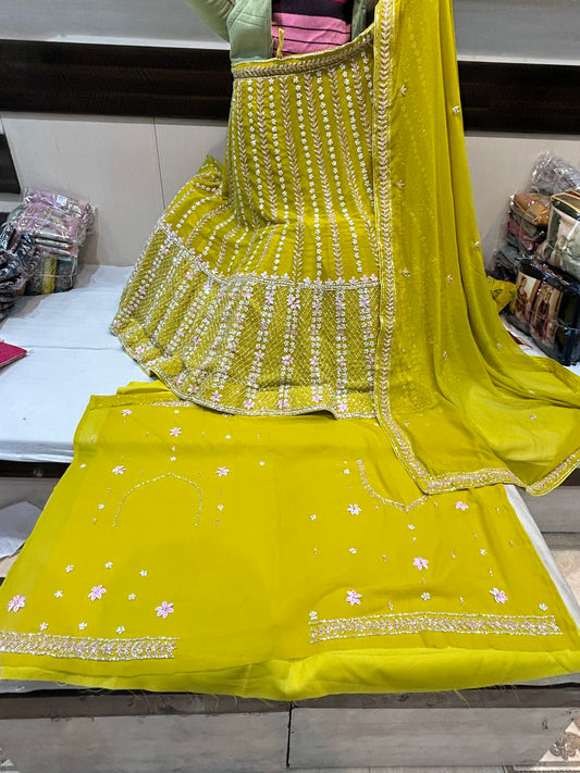 Haldi mehendi Special lehenga 💖