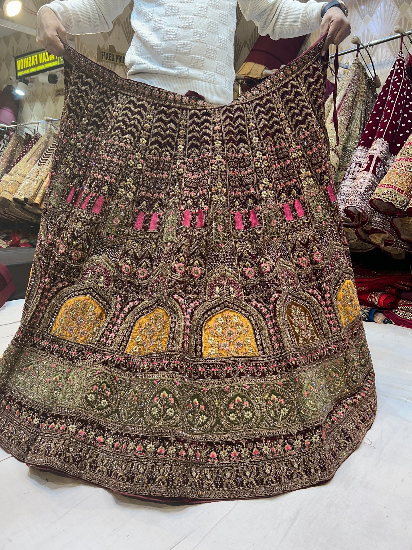 Stylish Marwari Rajwada Lehenga  💖