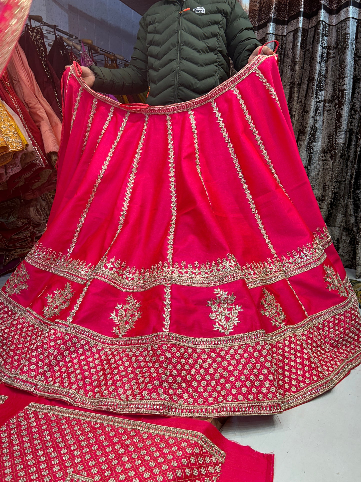 Amazing Red lehenga