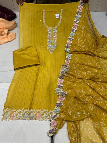 Haldi Latest designer suit