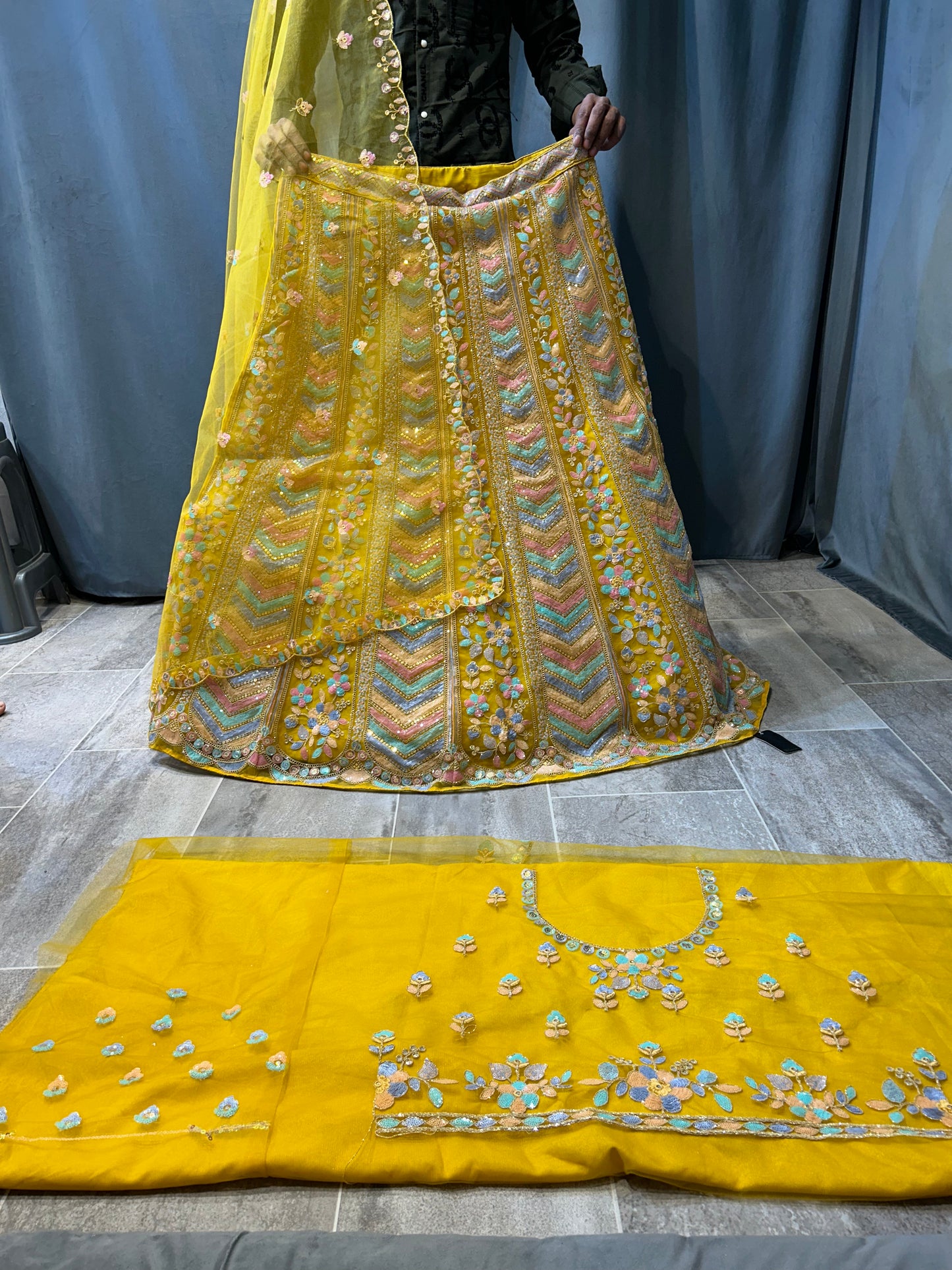 Gorgeous yellow Lehenga